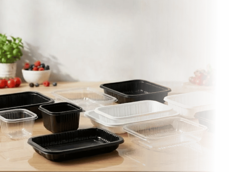 รับผลิตบรรจุภัณฑ์ถาดอาหาร Food Grade